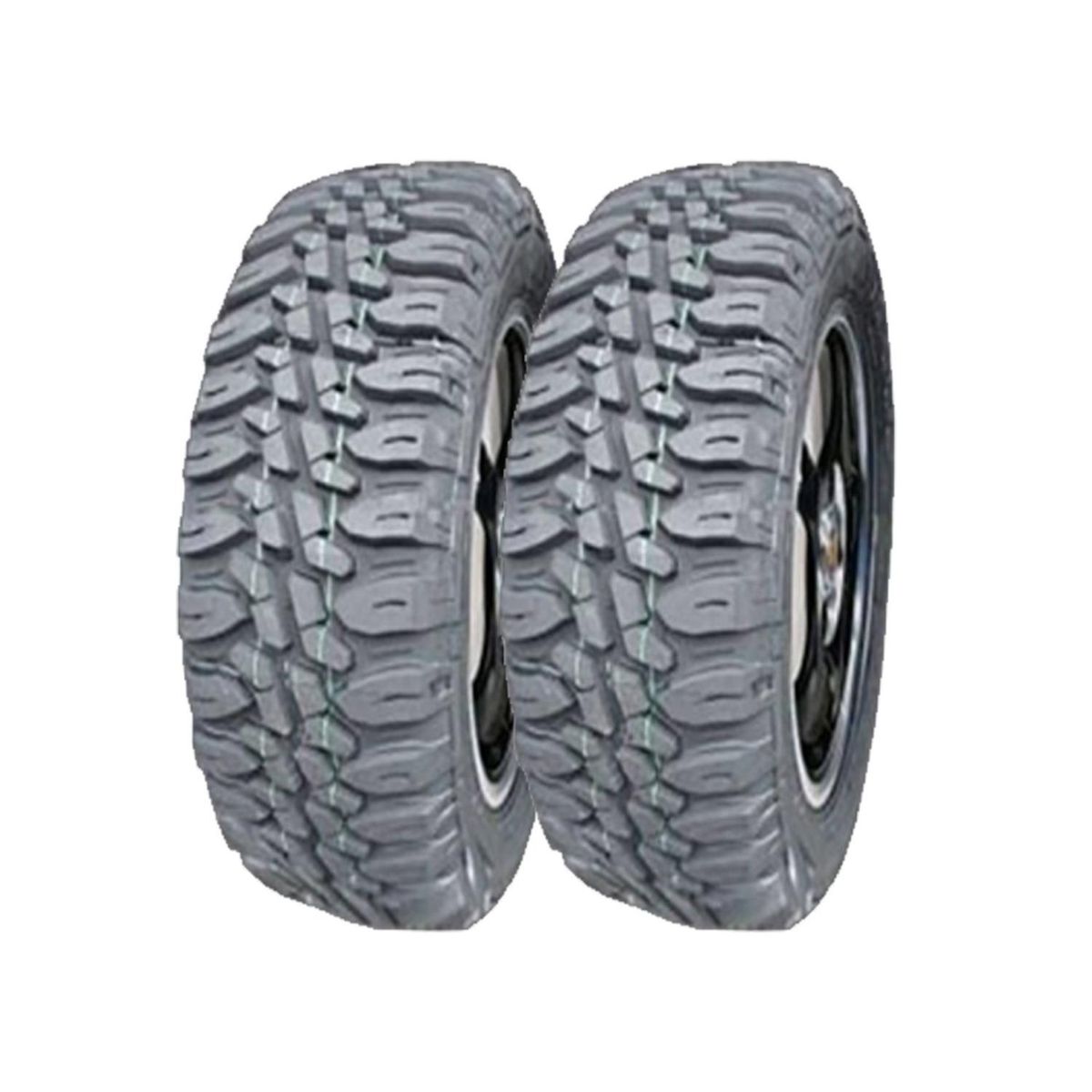 GENERICO - Set 2 Neumaticos - 215/75r14 Delmax Grabber Mt 104/101q 8pr