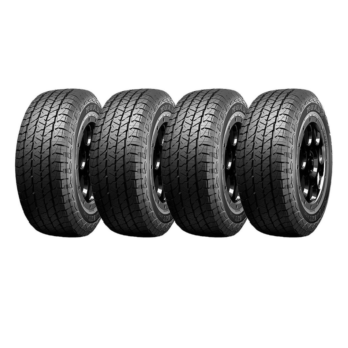 GENERICO - SET X 4 Neumáticos 225/65R17 102H RXQUEST AT21 Roadx A/T TL BLK CHN
