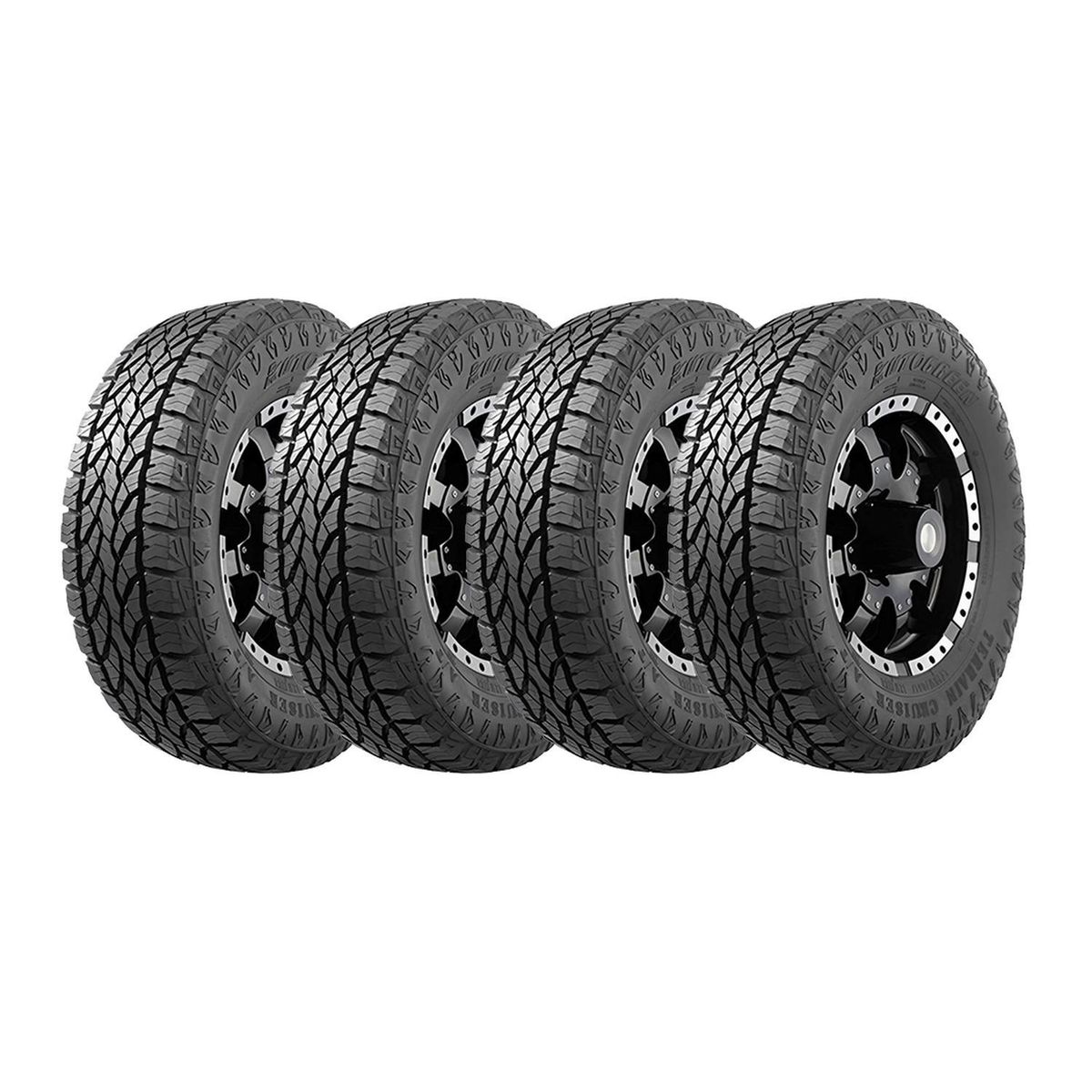 GENERICO - Set 4 Neumaticos 245/75r17 121/118r Terrain Cruiser Tc9 Auto