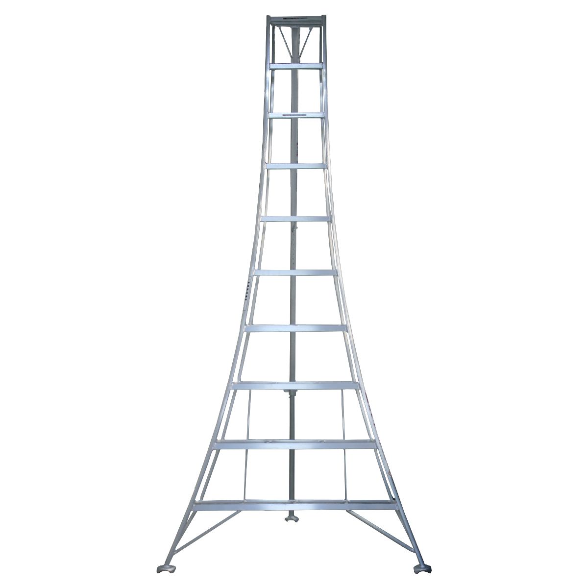 QRUBBER - Escalera Cosechera de Aluminio 3mts - 10 peldaños QRubber