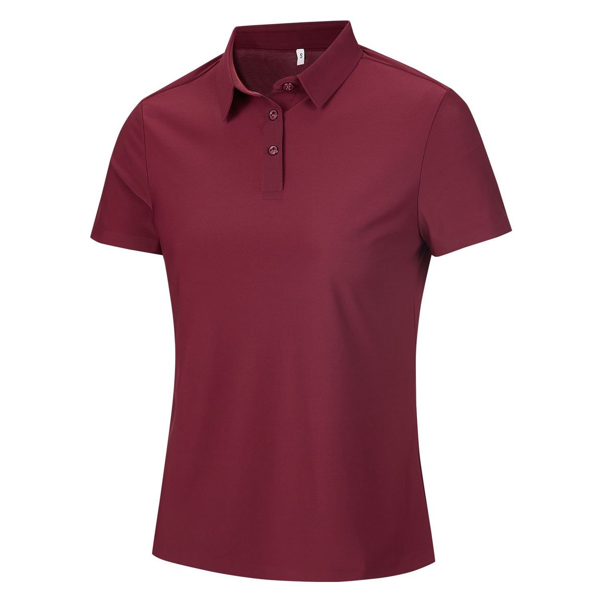 ANDESLAND OUTDOOR APPAREL - Polera Dry Fit Ultra Manga Corta Ruppell Pro Burdeo Mujer