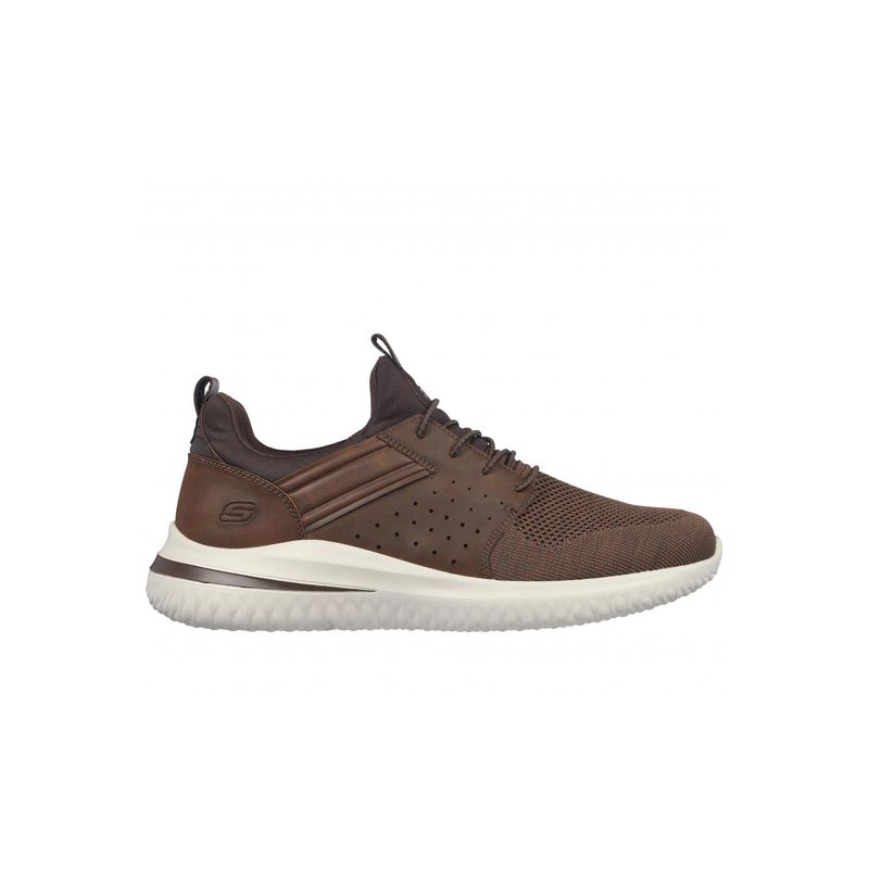 SKECHERS - Zapatilla Hombre Delson 30 Cicada Café Skechers