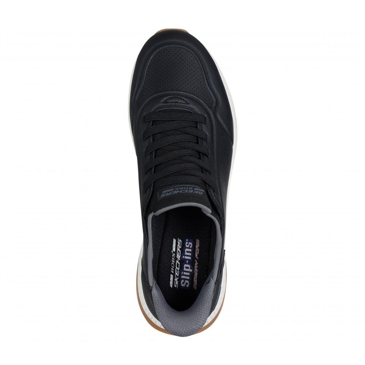 SKECHERS - Zapatilla Hombre Bobs Squad 4 Negro Skechers