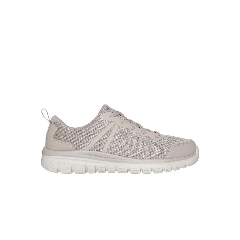 SKECHERS - Zapatilla Mujer Graceful Beige Skechers