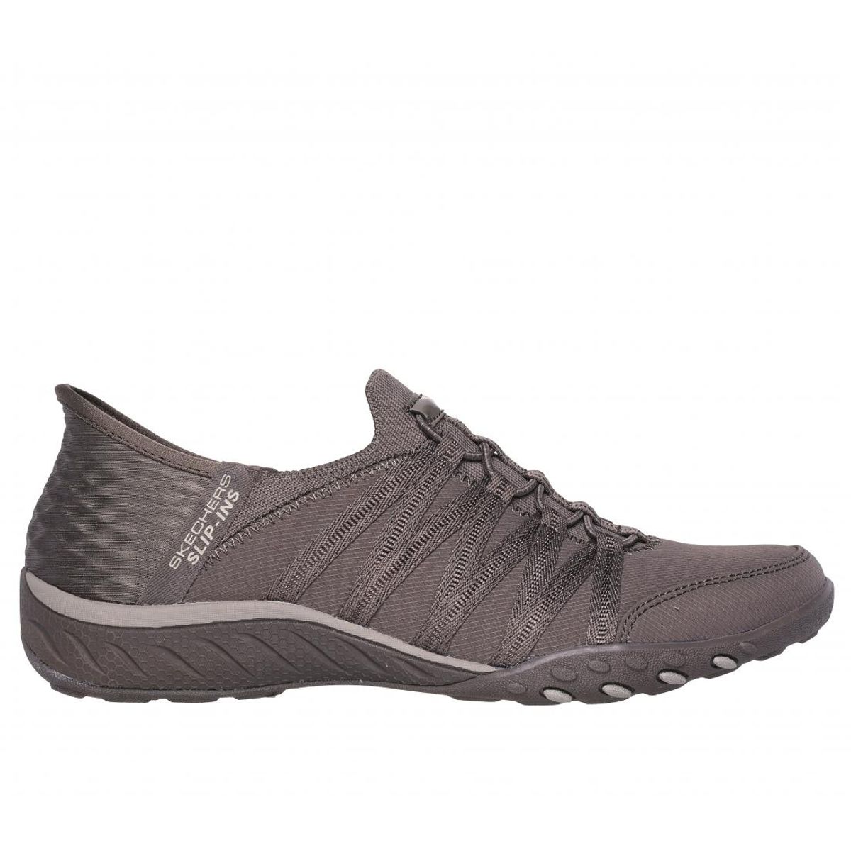 SKECHERS - Zapatilla Mujer BreatheEasy Beige Skechers