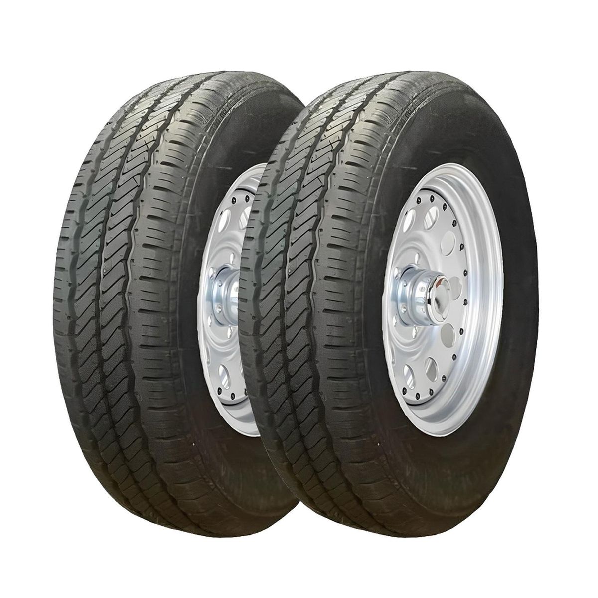 GENERICO - Set 2 Neumaticos 145r13 Brightway Lrp188 Ltr 88/86r 8pr Cn