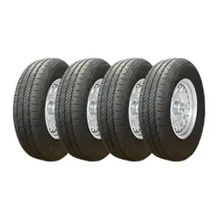 GENERICO - Set 4 Neumaticos - 145r13 Brightway Lrp188 Ltr 88/86r 8pr Cn