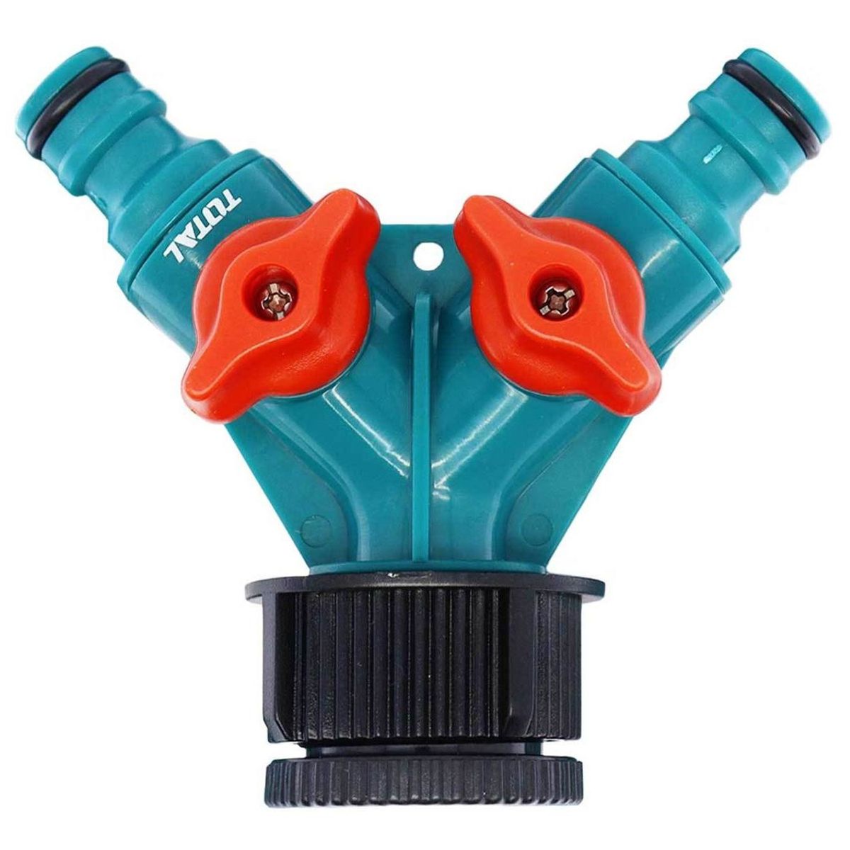 TOTAL - Adaptador Divisor De Manguera En Y Conex 12 2 Salidas Total