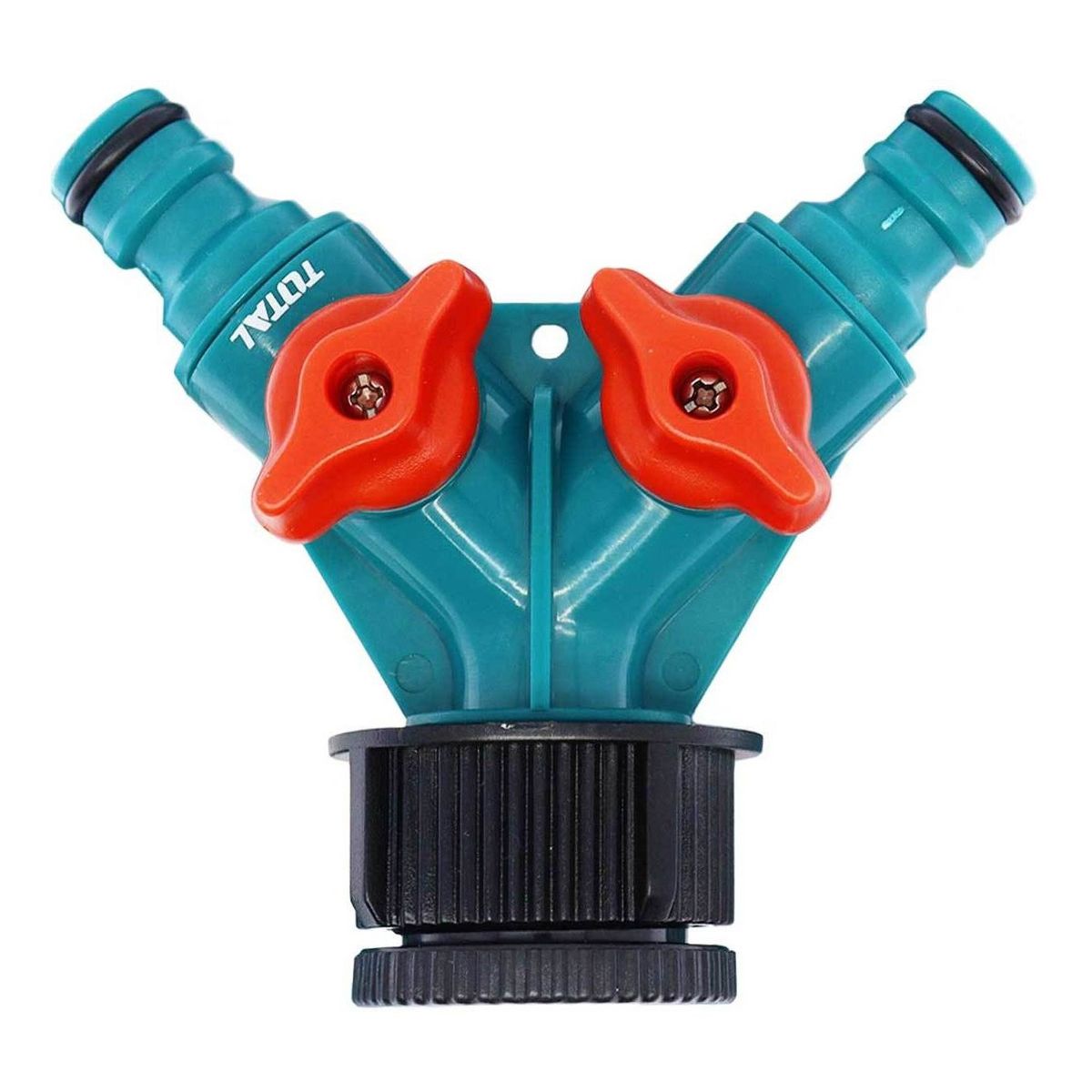 TOTAL - Adaptador Divisor De Manguera En Y Conex 12 2 Salidas Total