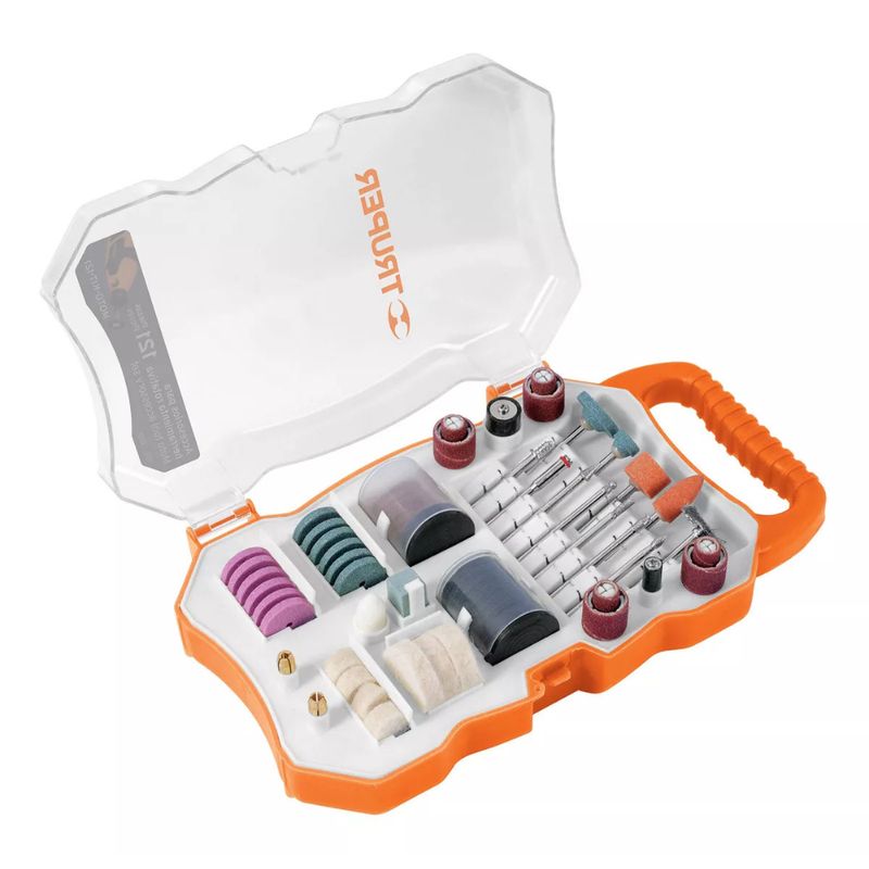 TRUPER - Kit De Accesorios Para Mini Torno 121 Pzs Truper 100757