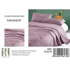 ANGELES DEL HOGAR - PLUMON KING III MUSAS BURDEO