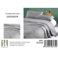 PLUMON KING III MUSAS GRIS