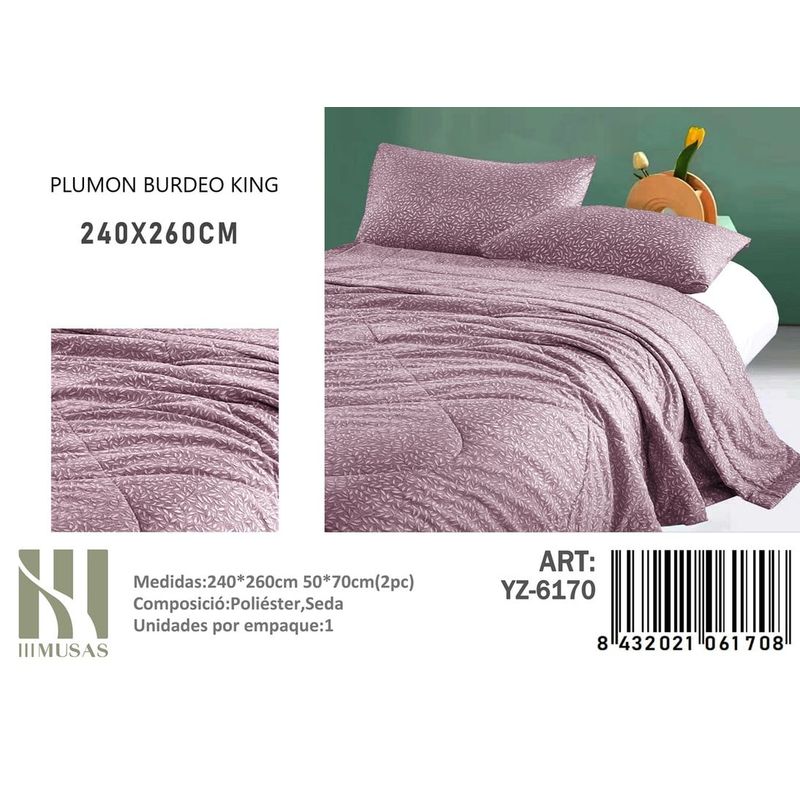 ANGELES DEL HOGAR - PLUMON KING III MUSAS BURDEO
