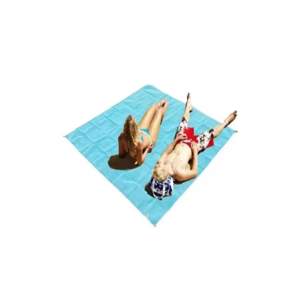 GENERICO - Manta Antiarena Para Playa Picnic Camping Impermeable
