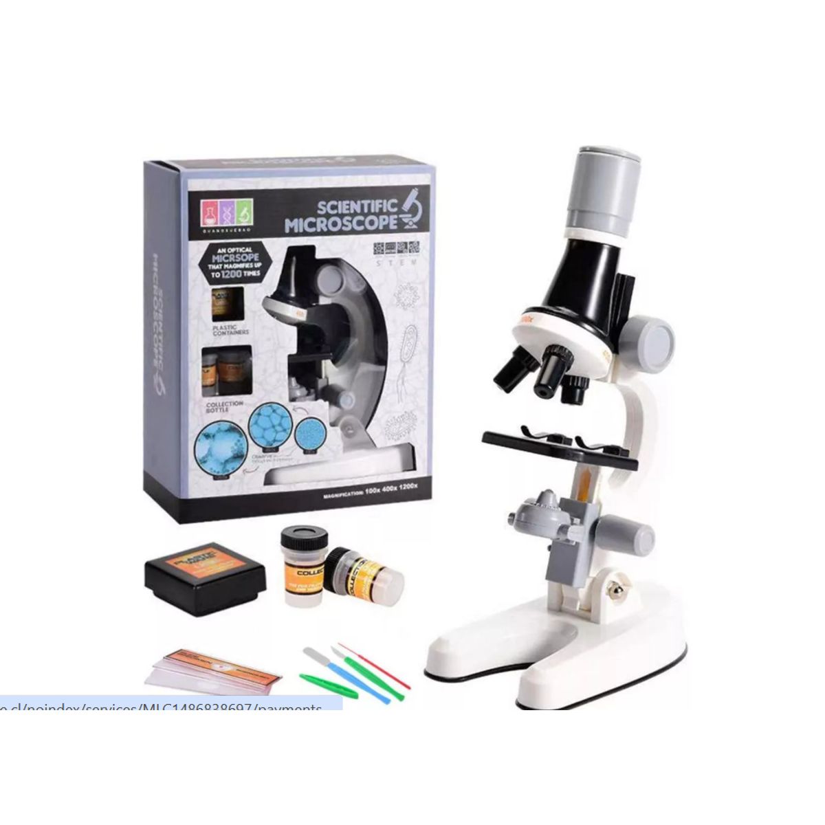 GENERICO - Microscopio Juguete Educativo Para Niños