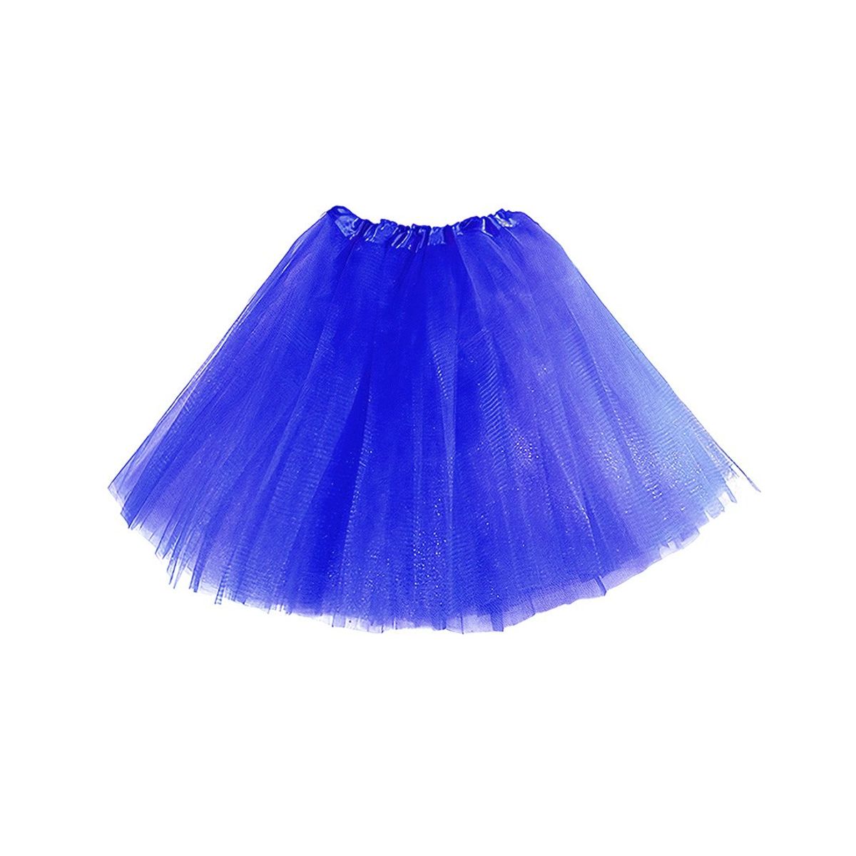 GENERICO - FALDA BALERINA LISO AZUL REY