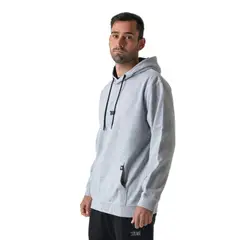 TILKI - Poleron Hoodie Lehinde Gris Tenis Padel