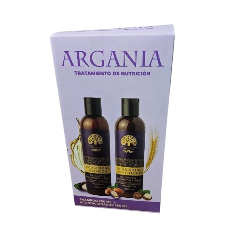 ARGANIA COSMETICS - combo argania nourishing acondicionador y shampoo