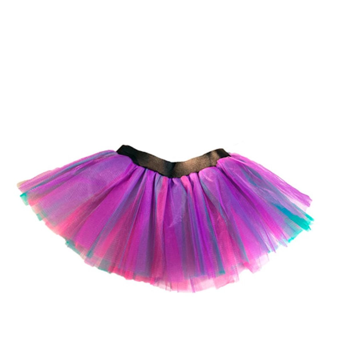 GENERICO - FALDA BALLERINA MULTICOLOR 22CM X1 UNI