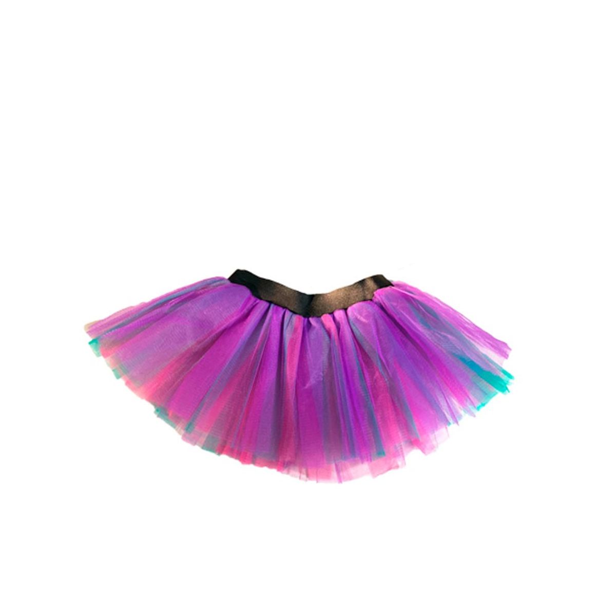 GENERICO - FALDA BALLERINA MULTICOLOR 22CM X1 UNI