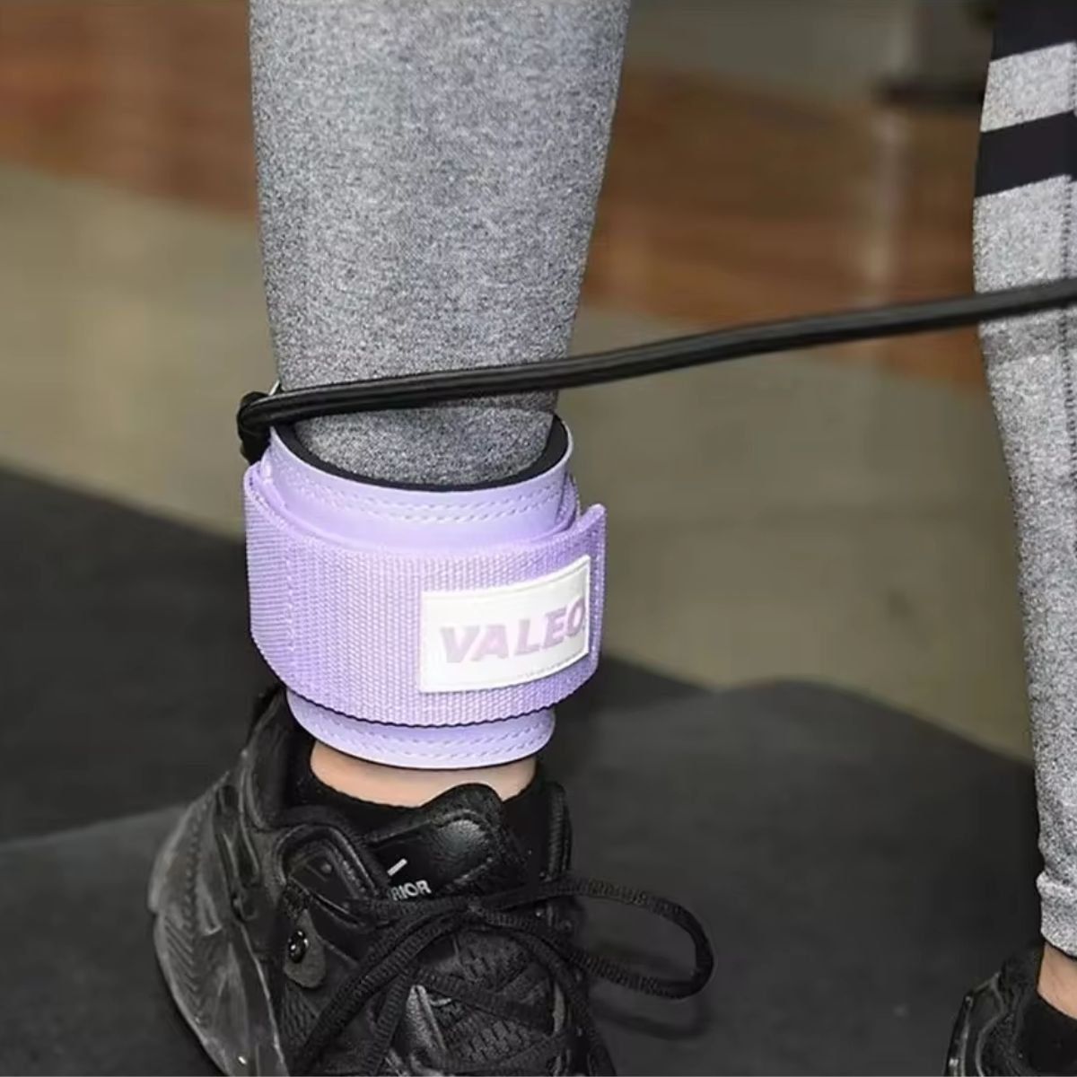 VALEO - Correas De Tobillos Para Ejercicios Polea 2 Piezas Fitness