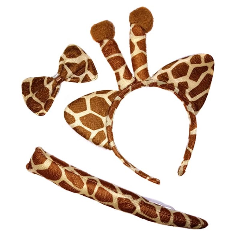 GENERICO - SET ANIMAL 3 PIEZAS GIRAFA X1 UNI