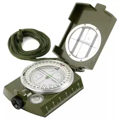 BELKRA - Brujula Militar Multifuncion Con Inclinometro Ip65 Camping