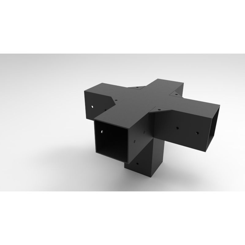 GENERICO - UNION CENTRAL  PÉRGOLAS Y TERRAZAS PARA PILARES DE MADERA 4X4 95X95MM