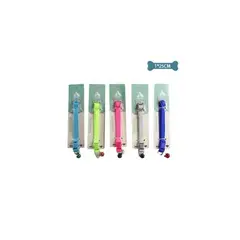 GENERICO - Collar Para Gato Color Aleatorio 1cm x 25cm