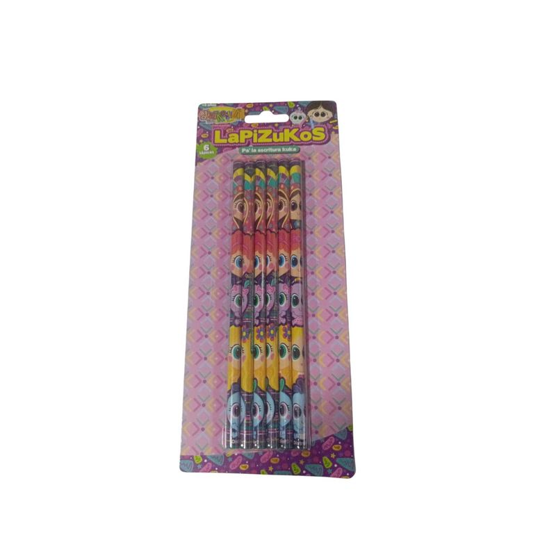 GENERICO - Set Lapiz Mina 6 Unidades Distroller