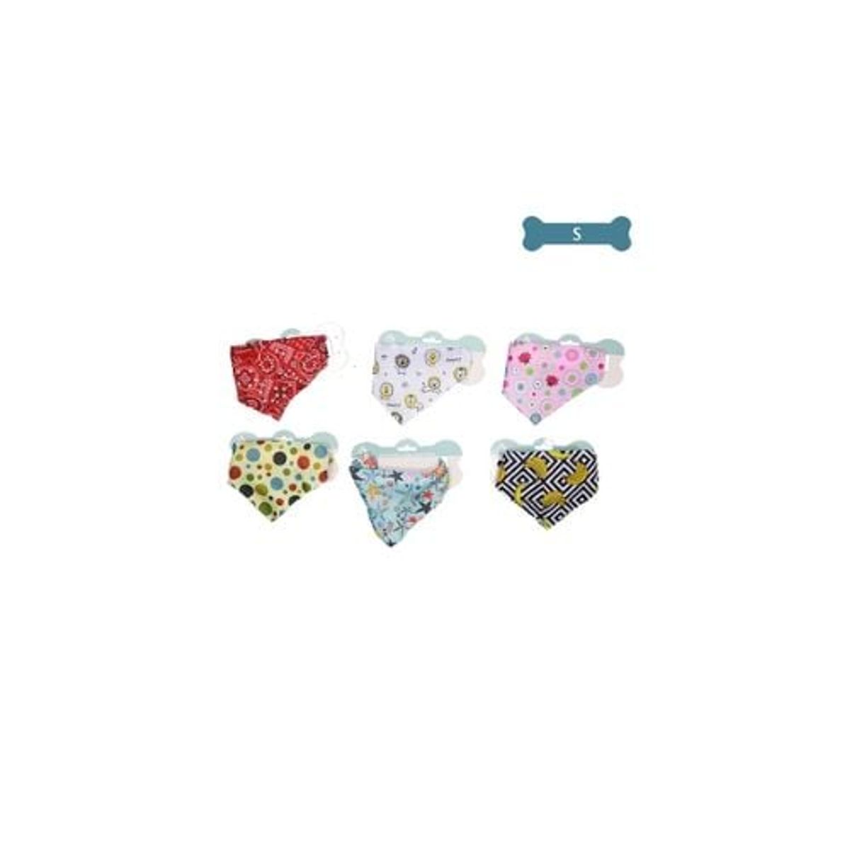 GENERICO - Collar Bandana Para Mascotas S Color Aleatorio