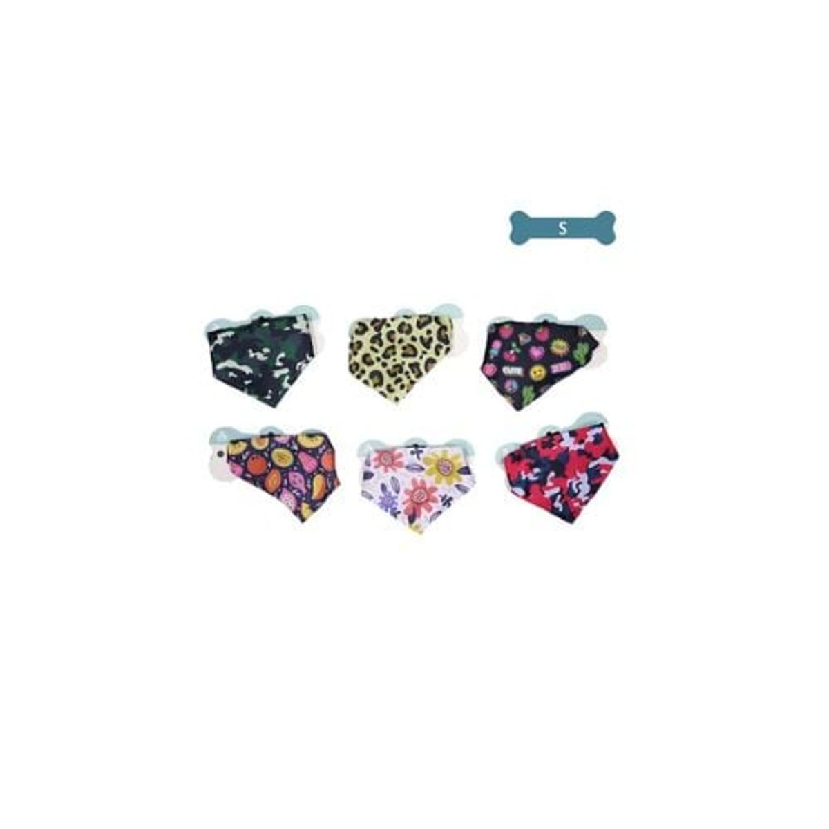 GENERICO - Collar Bandana Para Mascotas S Color Aleatorio