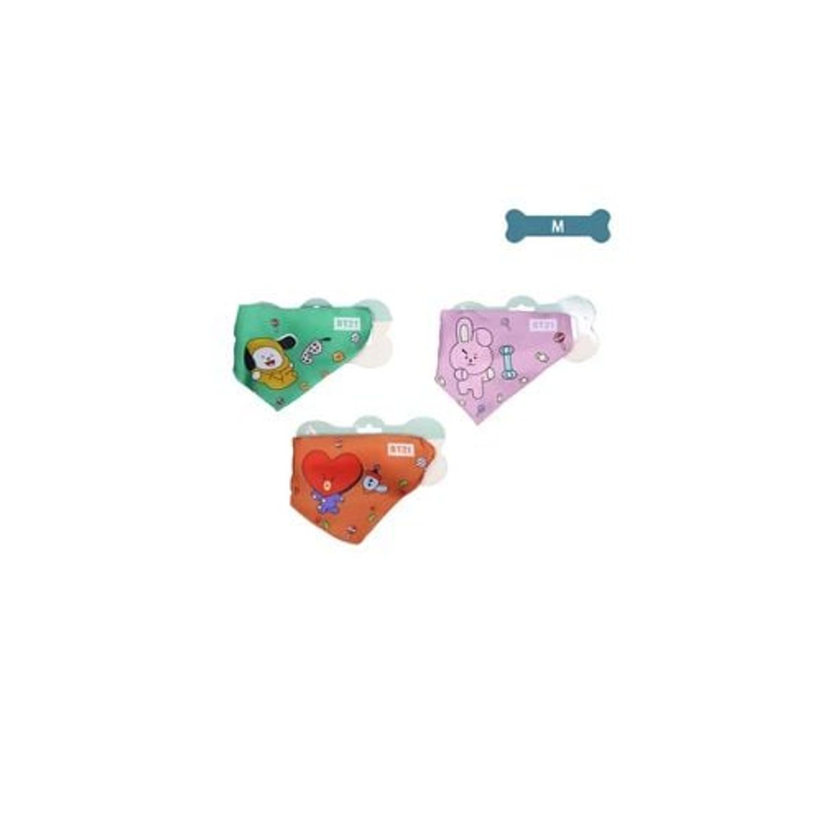 GENERICO - Collar Bandana Para Mascotas M Color Aleatorio