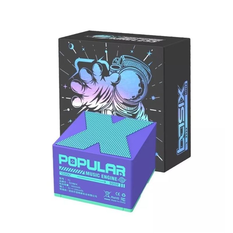 GENERICO - Portátil Subwoofer Inalámbrico Sonido Estéreo Bluetooth Mora