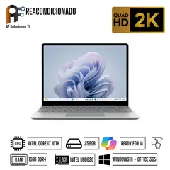 MICROSOFT - Notebook Surface Laptop 3 (I7 10TH - 16GB - 256GB)(Windows 11 - Office365)Reacondicionado