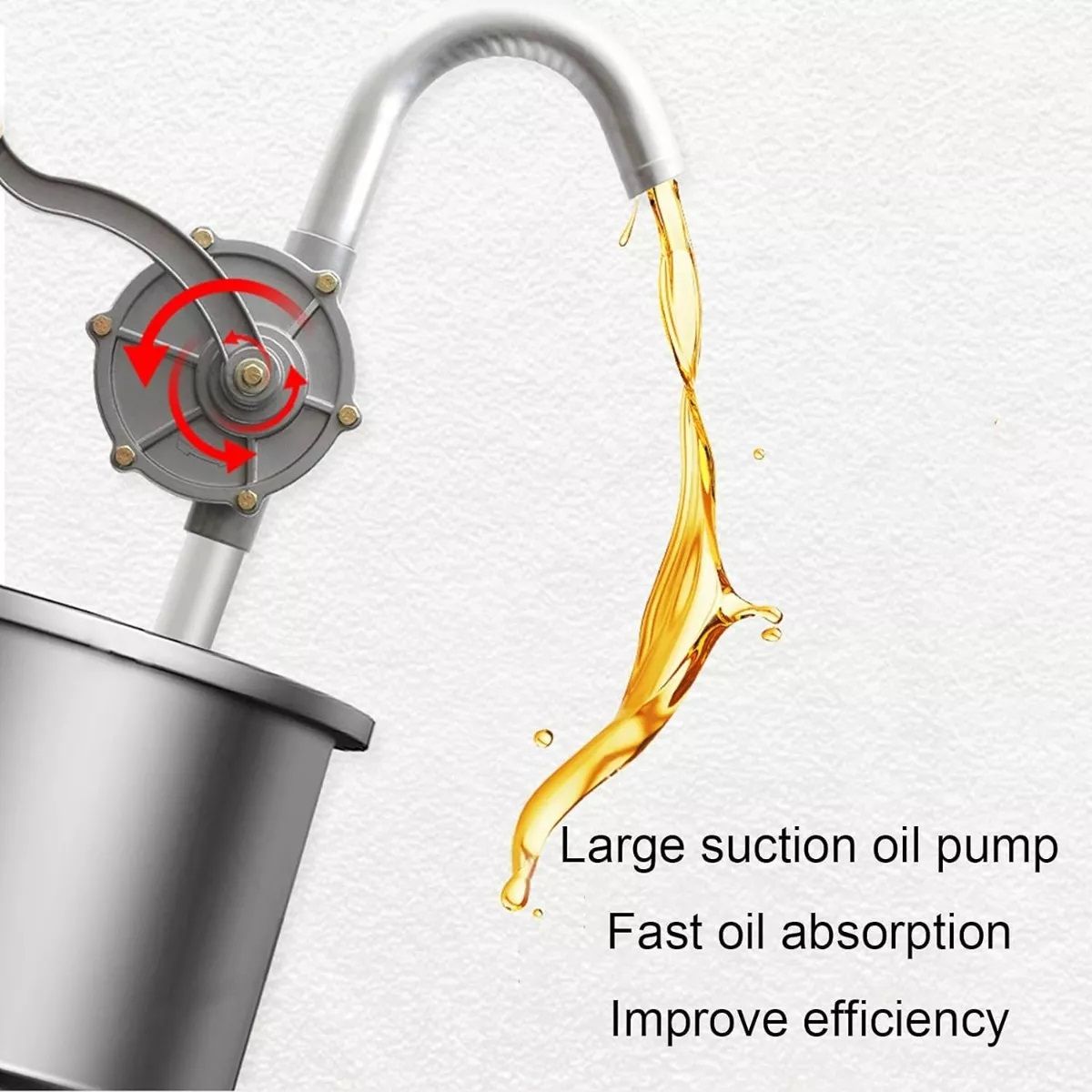 KUANGYE - Bomba Manual Extractora Aceites Diesel Kerosene Agua
