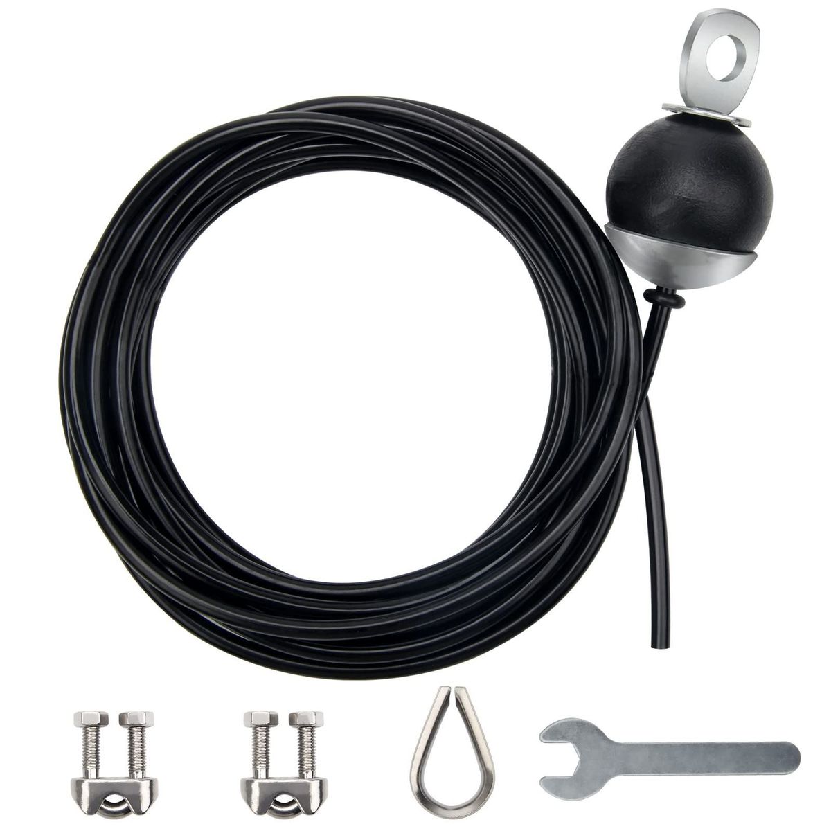 KUANGYE - 4m Polea Repuesto Para Máquina Multifuncional Fitness