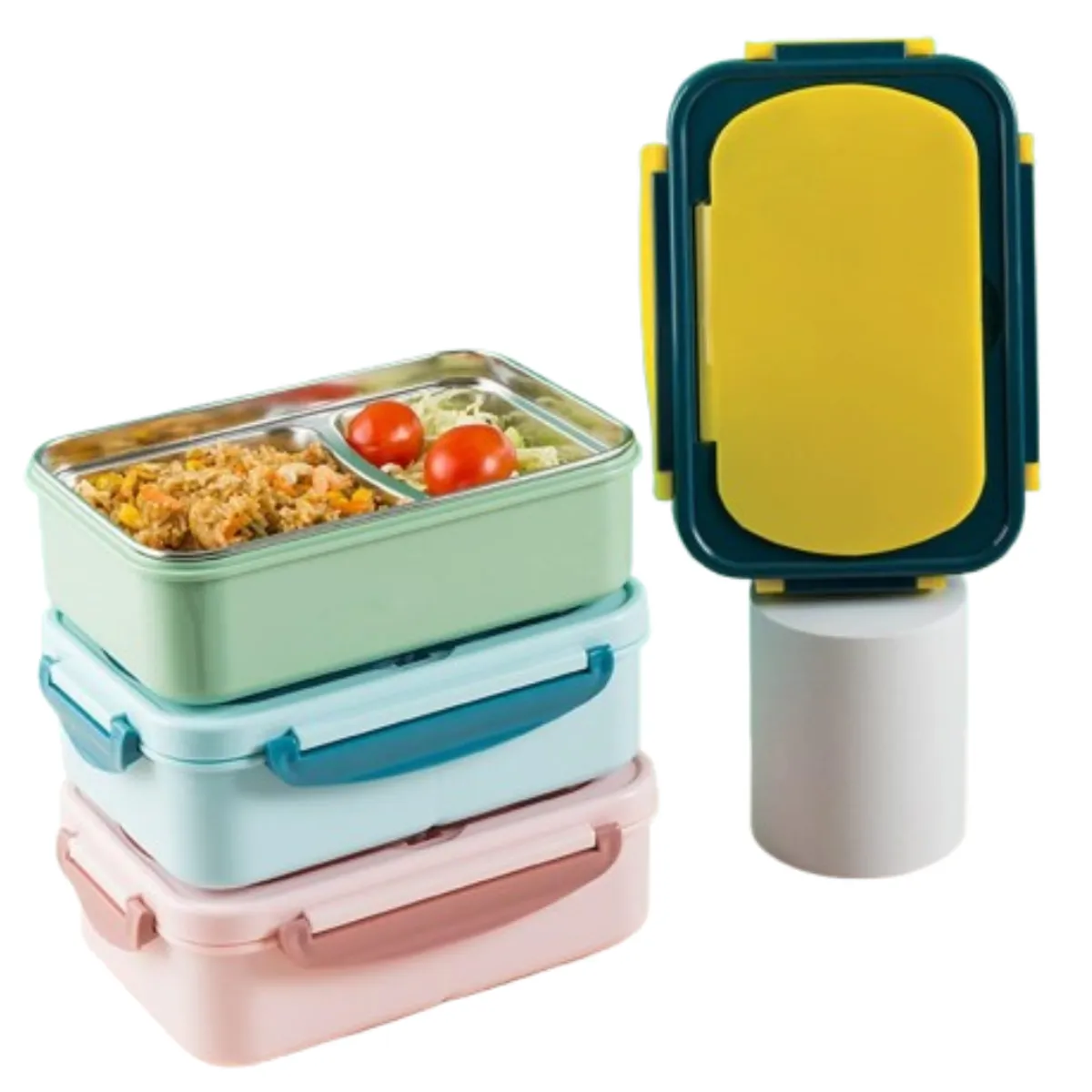 GENERICO - Fiambrera Estilo Japonés Para Almuerzo