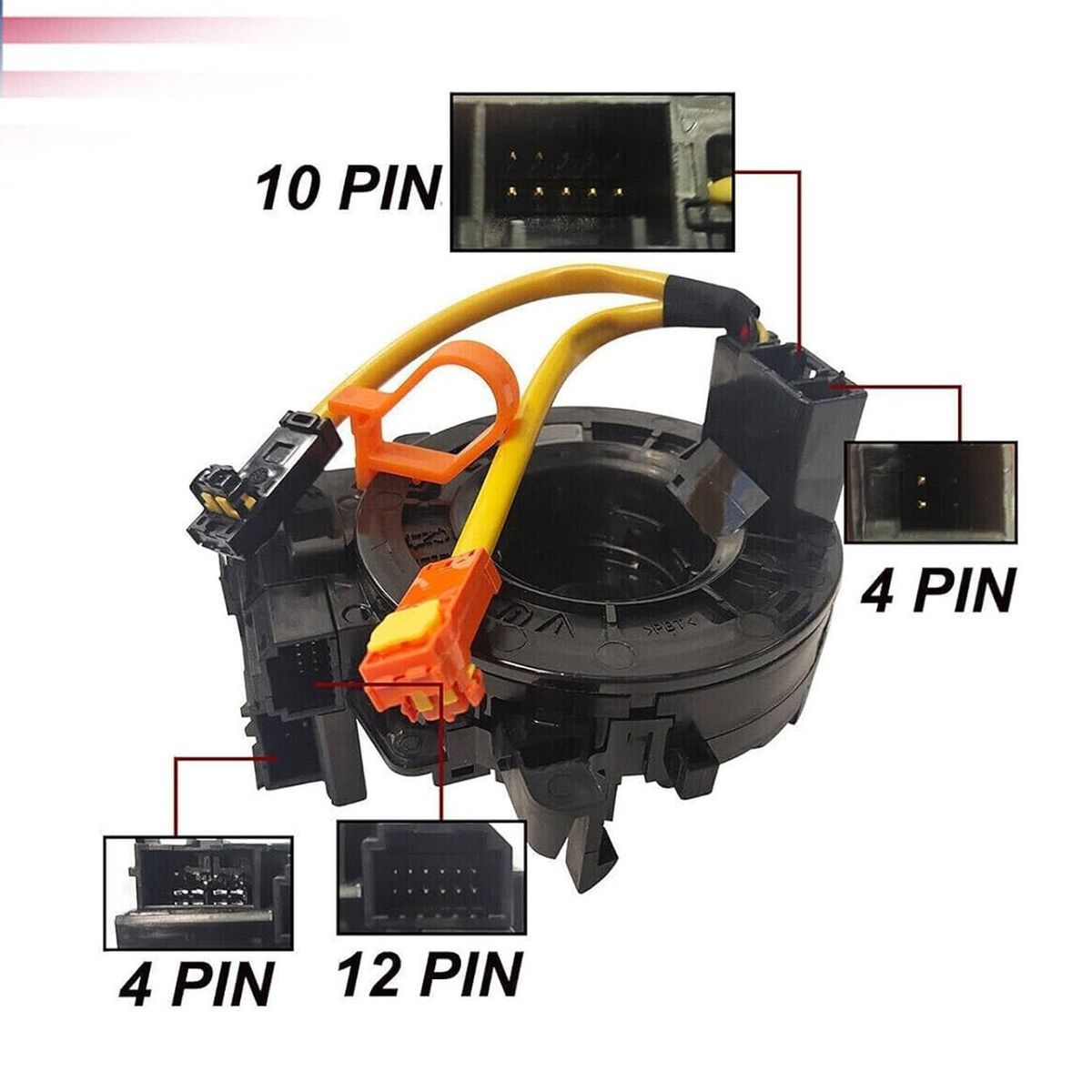 KUANGYE - Clock Spring Cinta Airbag Bocina Para Toyota 4runner Limited
