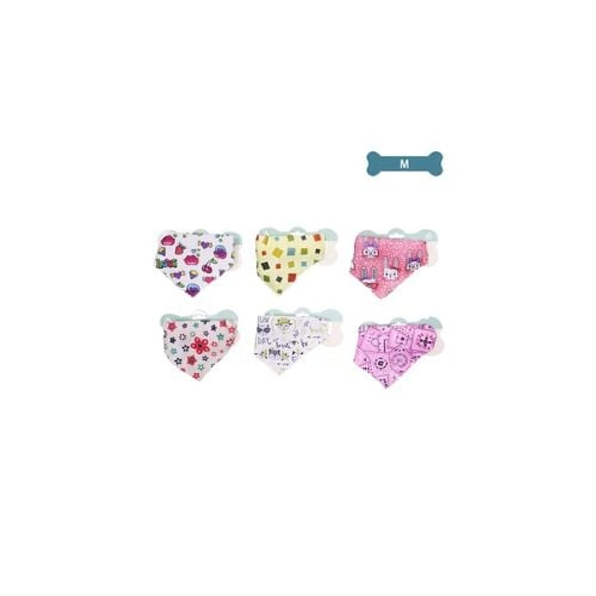 GENERICO - Collar Bandana Para Mascotas M Color Aleatorio