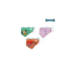 GENERICO - Collar Bandana Para Mascotas L Color Aleatorio