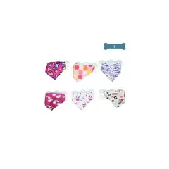 GENERICO - Collar Bandana Para Mascotas L Color Aleatorio