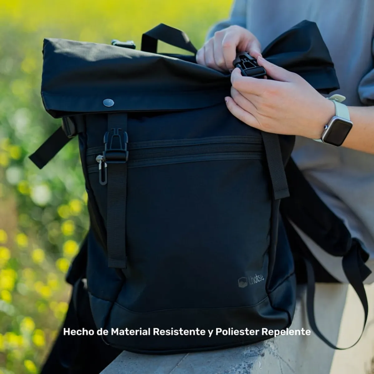 BITART - Mochila de Gran Capacidad y Resistente 19 Lt Negra