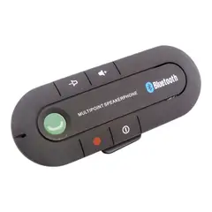 GENERICO - 2x Bluetooth Para Auto Con Parlante PLUG 12V