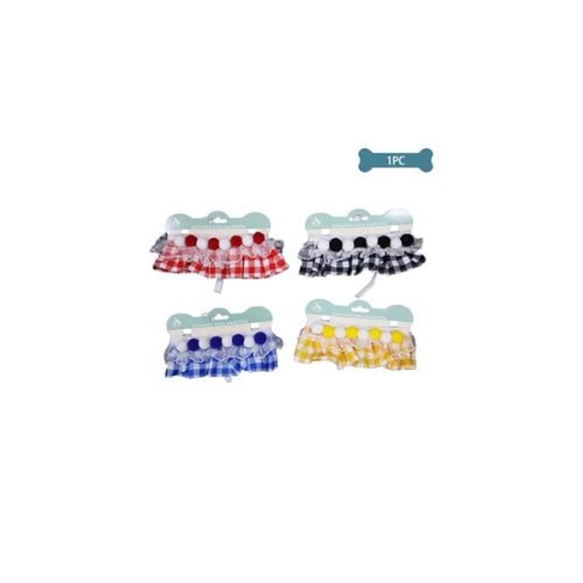 GENERICO - Collar Bandana Para Mascotas 1pcs Color Aleatorio