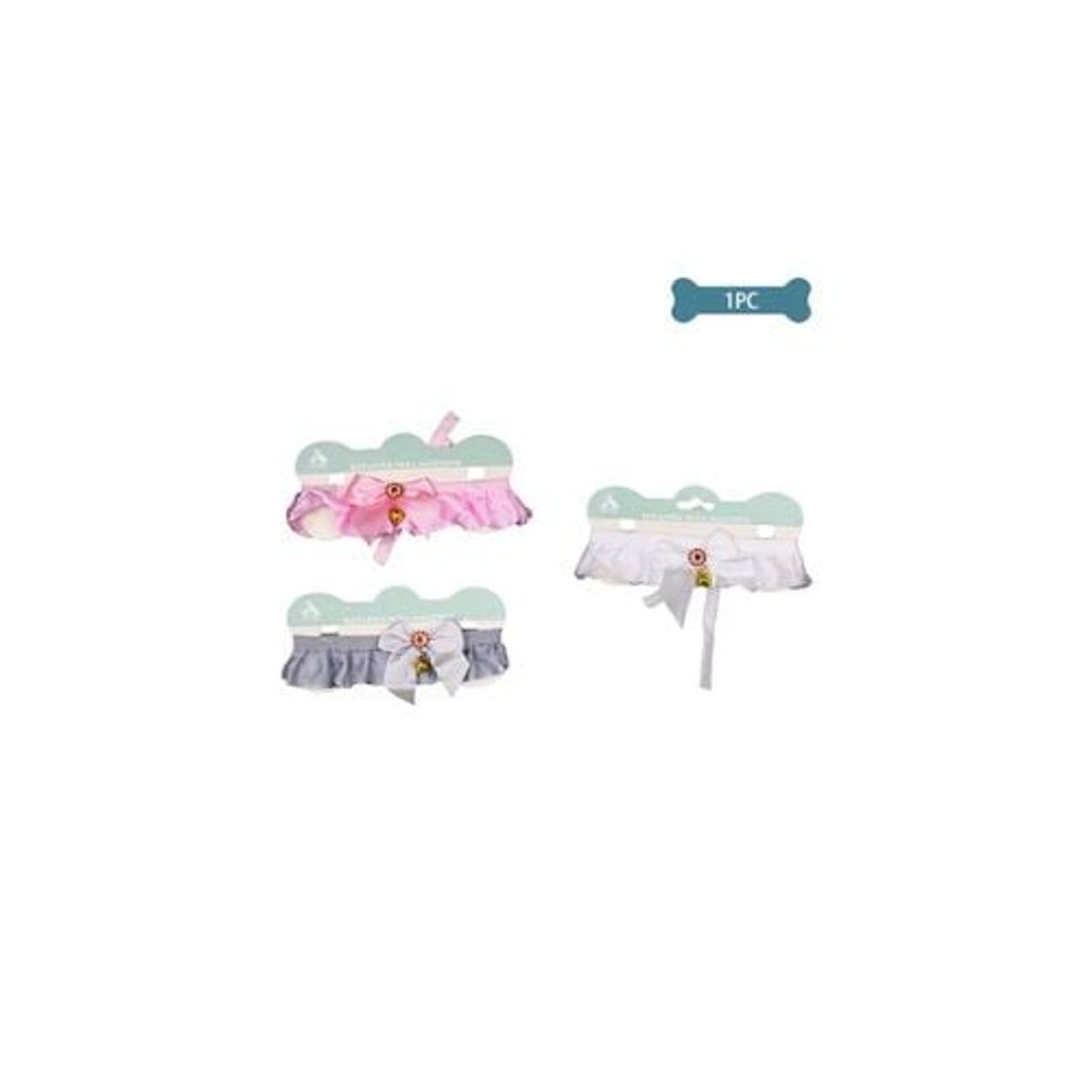 GENERICO - Collar Bandana Para Mascotas 1pcs Color Aleatorio