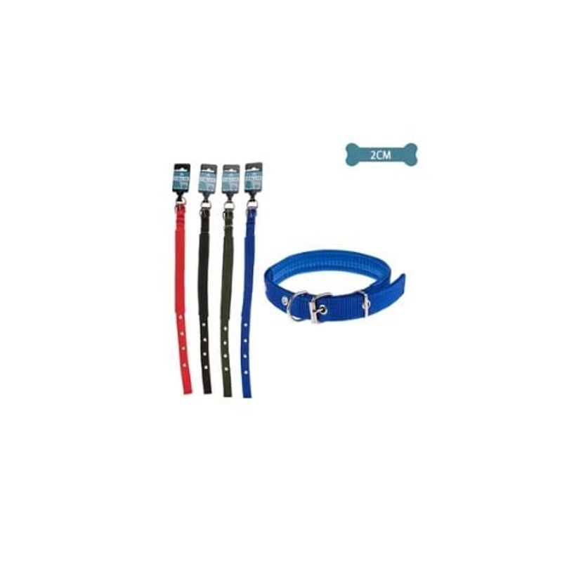 GENERICO - Collar Para Mascota Color Aleatorio 20cm 12pcs