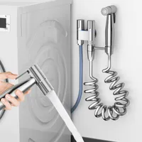 Ducha Bidet Arabe Wc Inodoro Acero Inoxidable plata