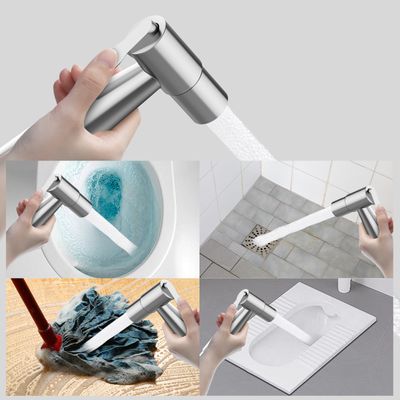 Imagen 2 del producto Ducha Bidet Arabe Wc Inodoro Acero Inoxidable plata