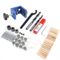 KUANGYE - Guía Compatible con Mini Fix De Perforación De Agujeros De Madera